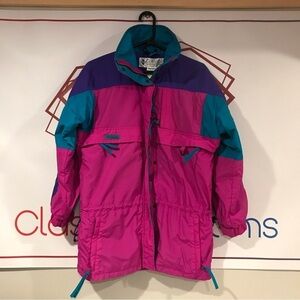 Vintage Womens Columbia Sportswear Brand Gizzmo 4 in 1 Full Zip Jacket Size S